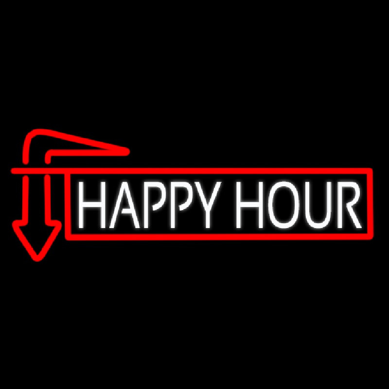 Happy Hour With Arrow Enseigne Néon