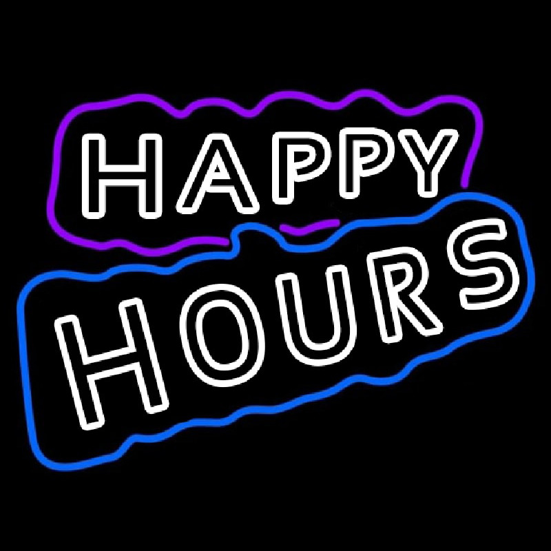 Happy Hours Enseigne Néon