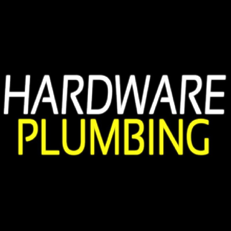 Hardware Plumbing Enseigne Néon