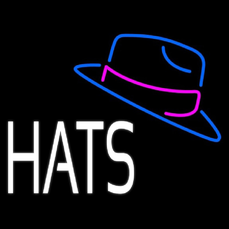 Hats With Logo Enseigne Néon