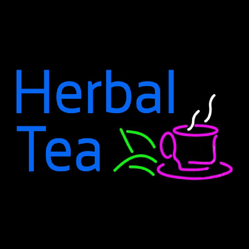 Herbal Tea Enseigne Néon