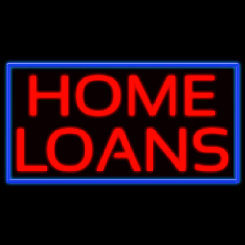 Home Loans Enseigne Néon
