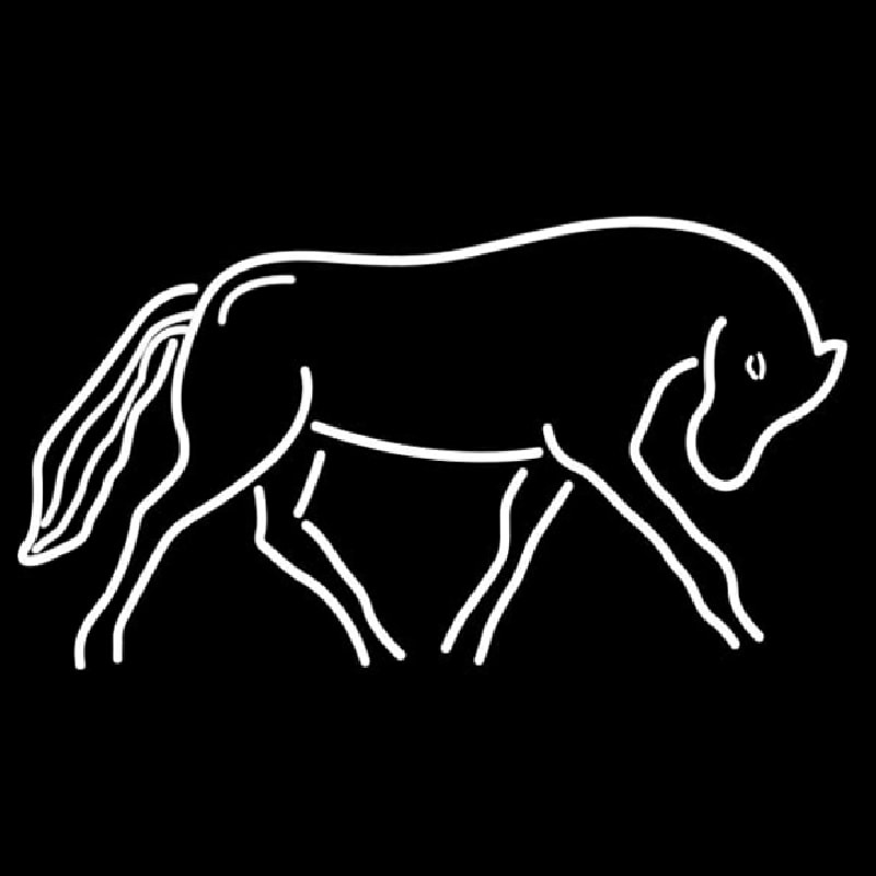 Horse Enseigne Néon