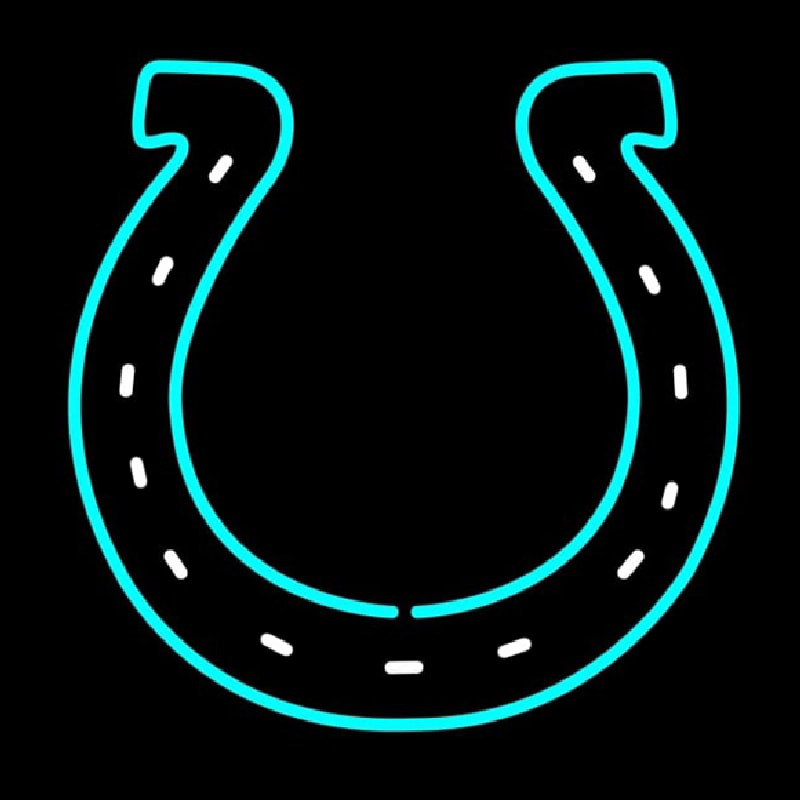 Horseshoe Logo Enseigne Néon