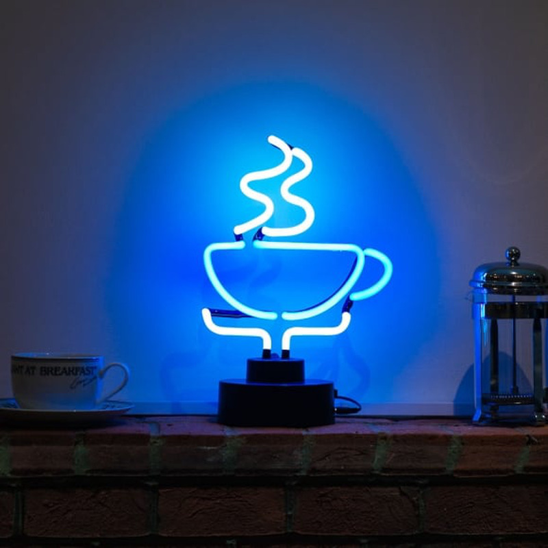 Hot Coffee Desktop Enseigne Néon