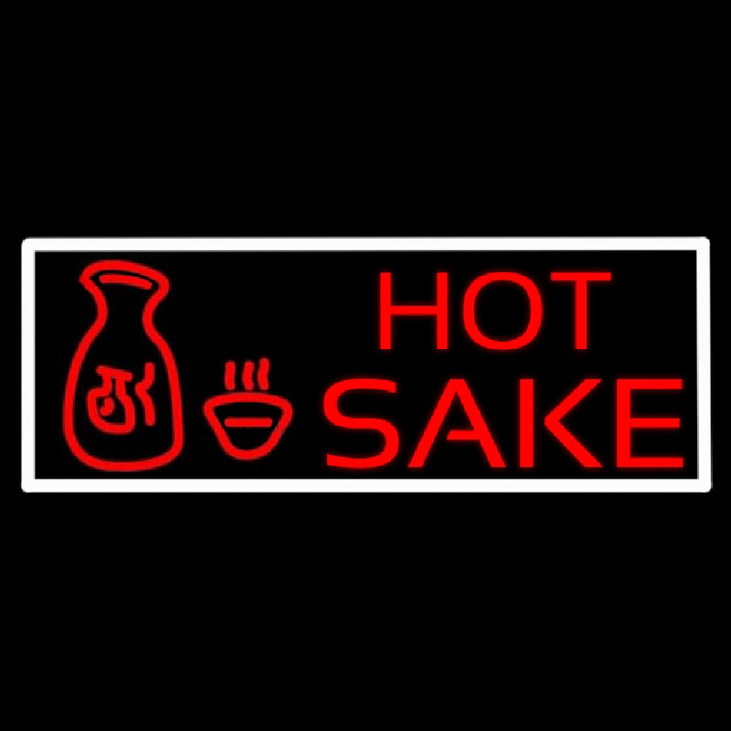 Hot Sake Bar Enseigne Néon