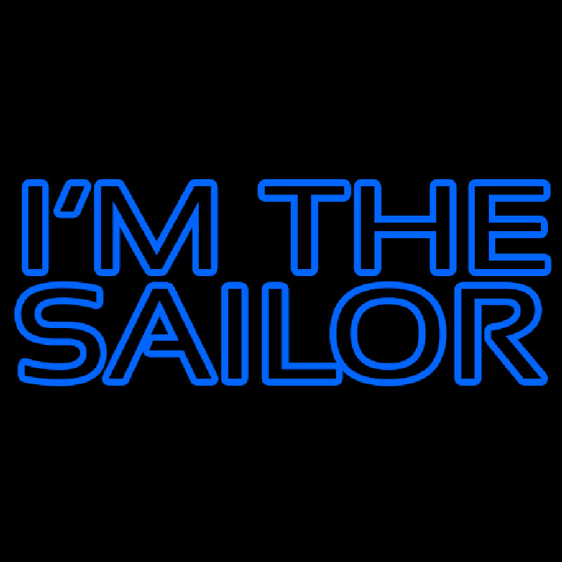 I Am The Sailor Enseigne Néon