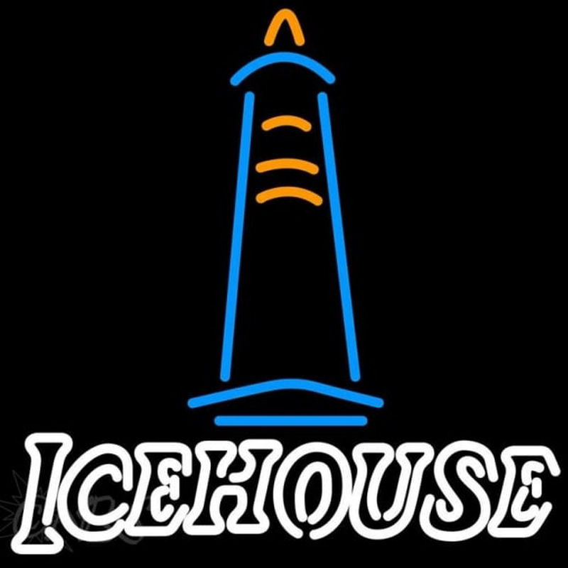 Ice House Light House Beer Sign Enseigne Néon