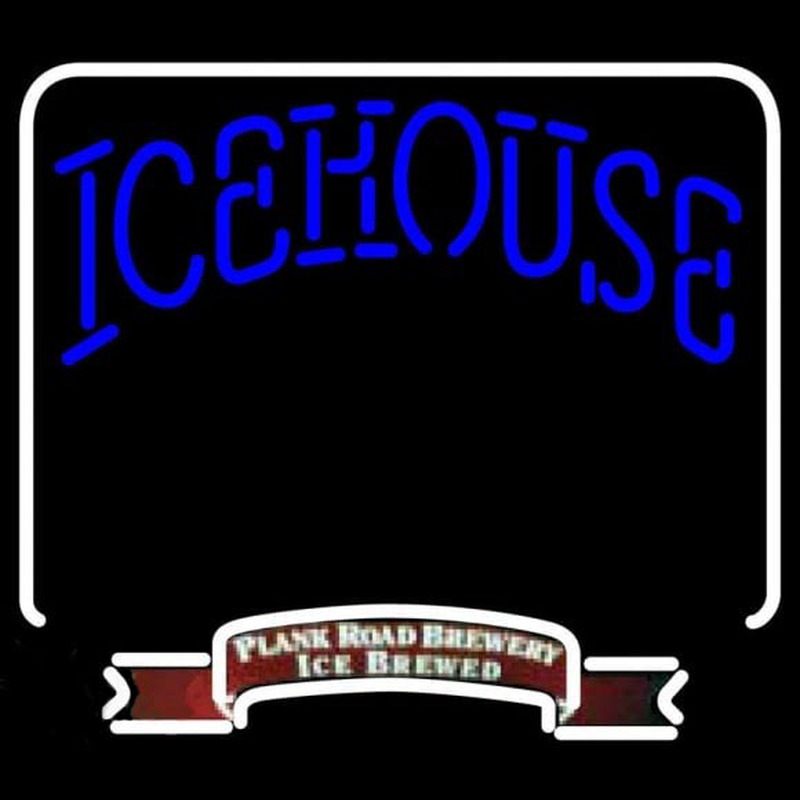 Icehouse Backlit Brewery Beer Sign Enseigne Néon