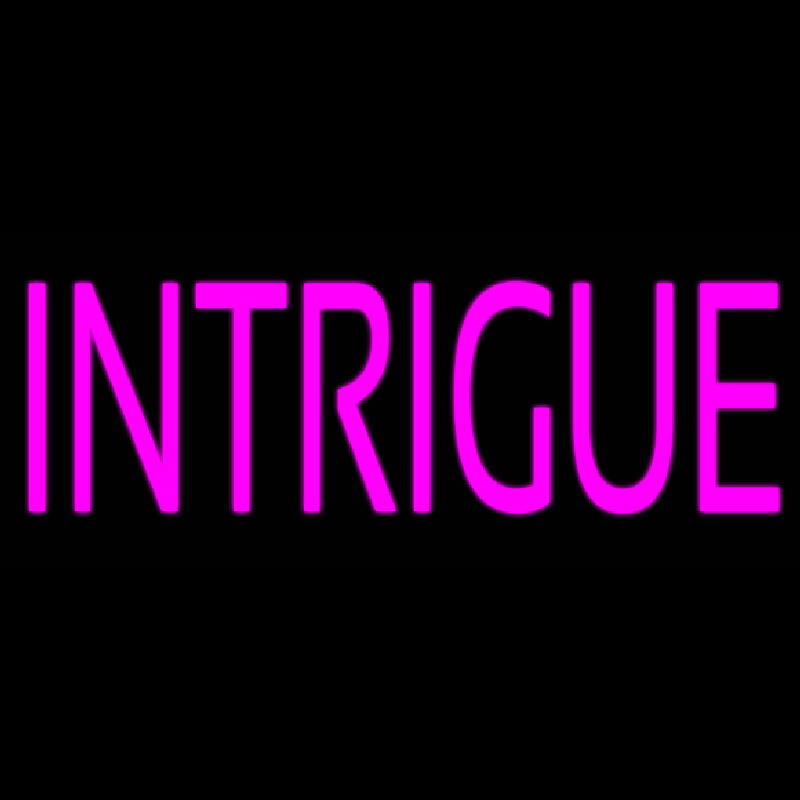 Intrigue Enseigne Néon