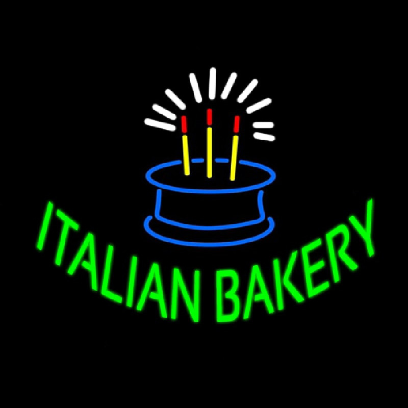 Italian Bakery Enseigne Néon