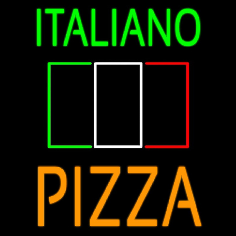 Italiano Pizza Enseigne Néon