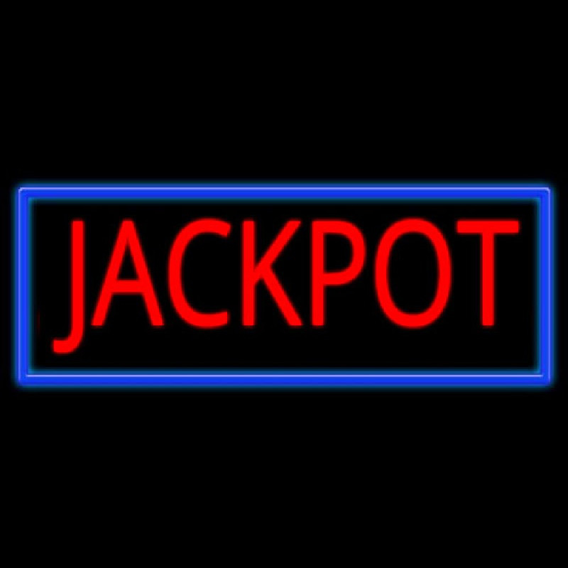 Jackpot Enseigne Néon