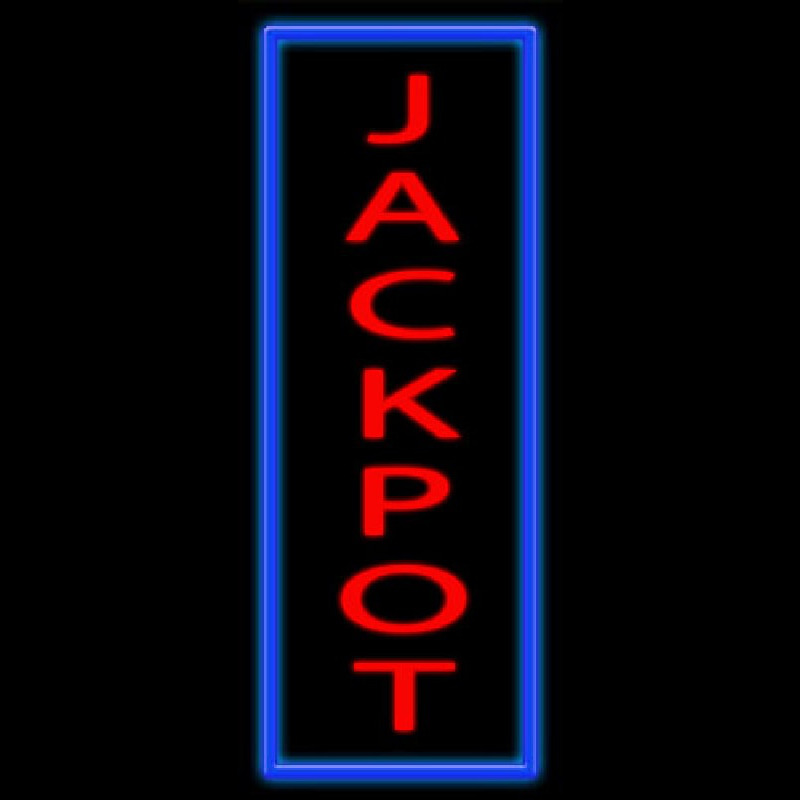 Jackpot Enseigne Néon