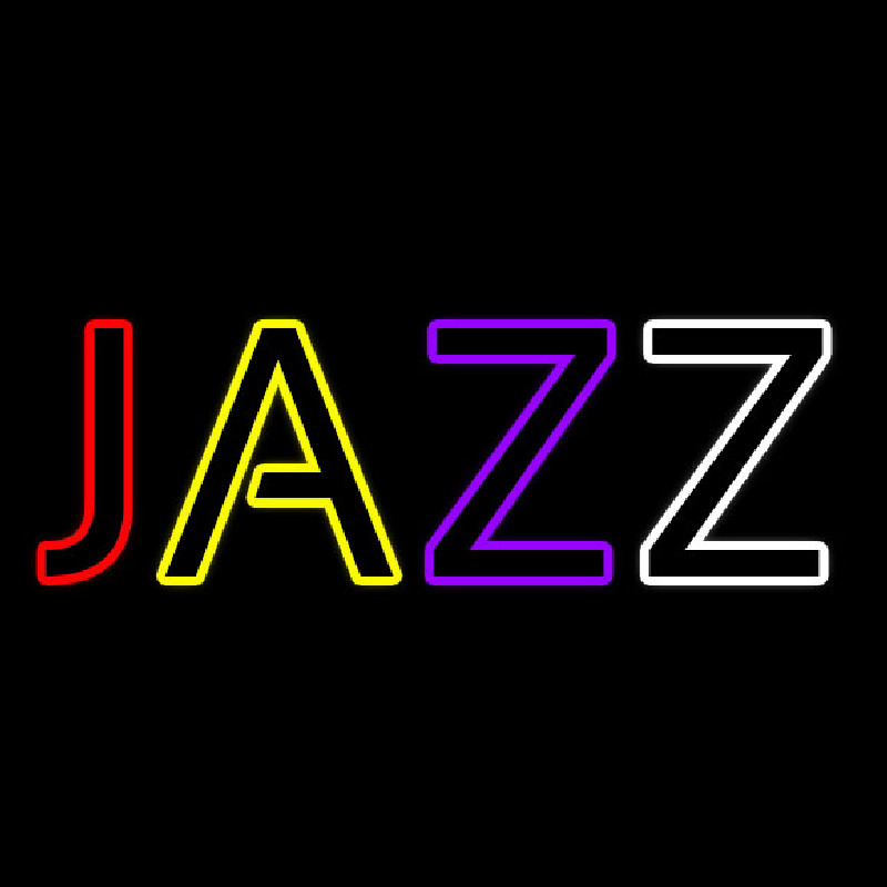 Jazz Multicolor 2 Enseigne Néon