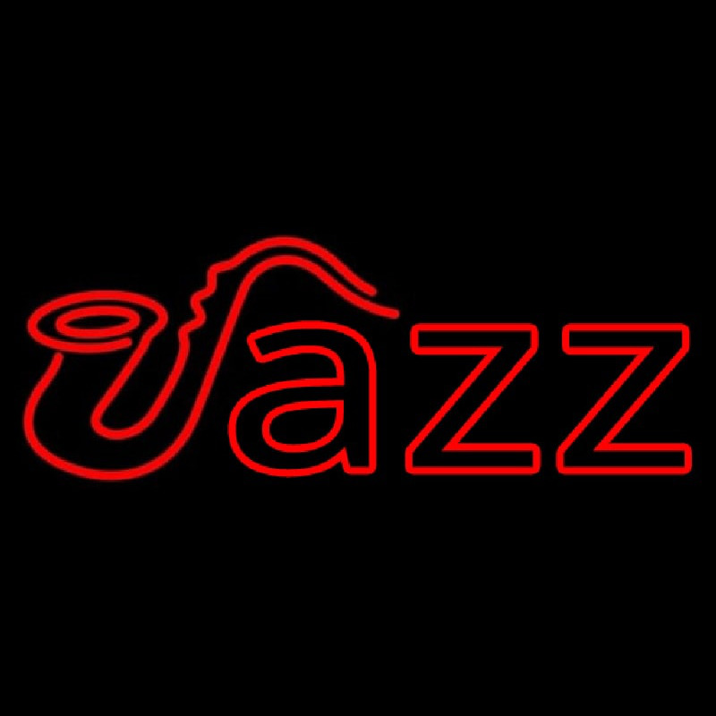 Jazz Red 3 Enseigne Néon