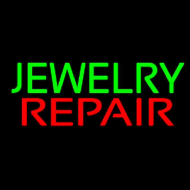 Jewelry Repair Block Enseigne Néon