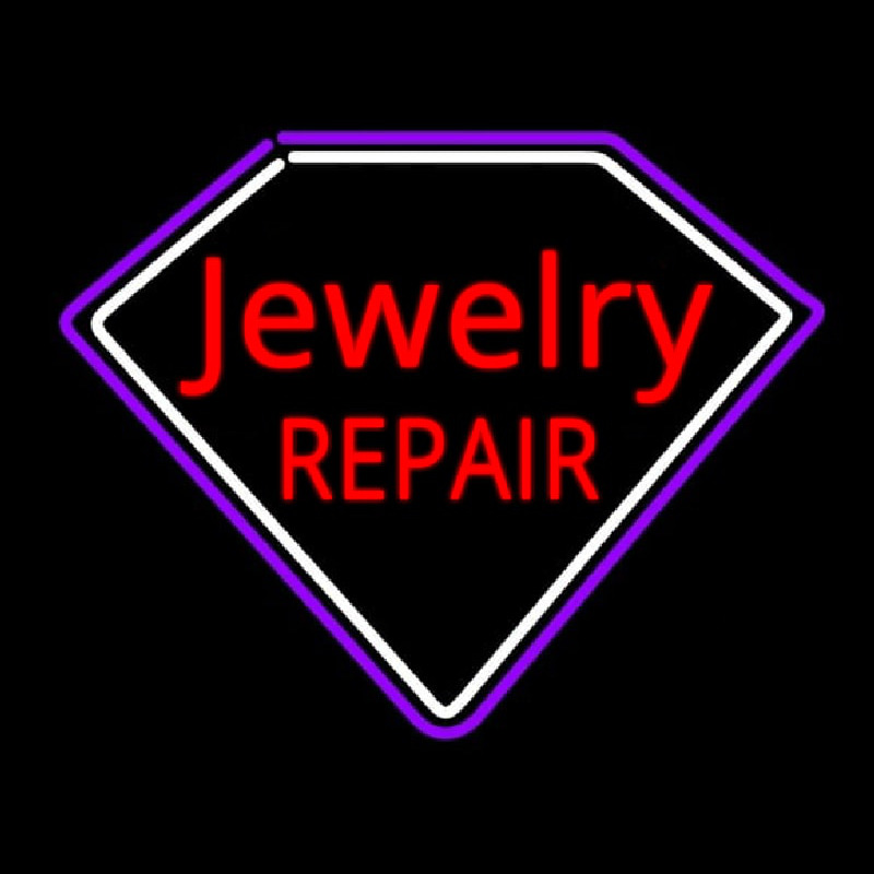 Jewelry Repair Red Enseigne Néon