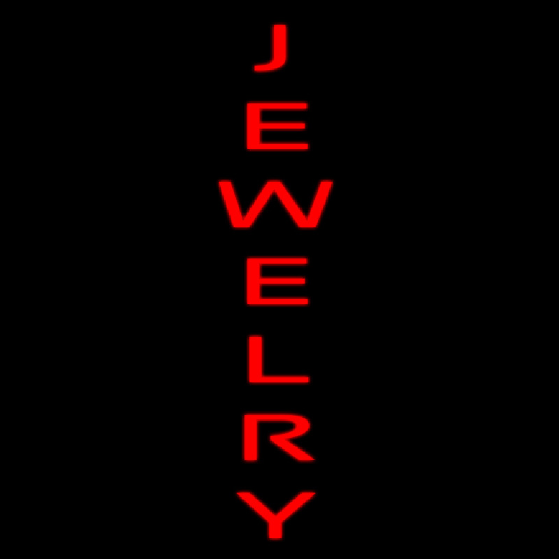 Jewelry Vertical Enseigne Néon