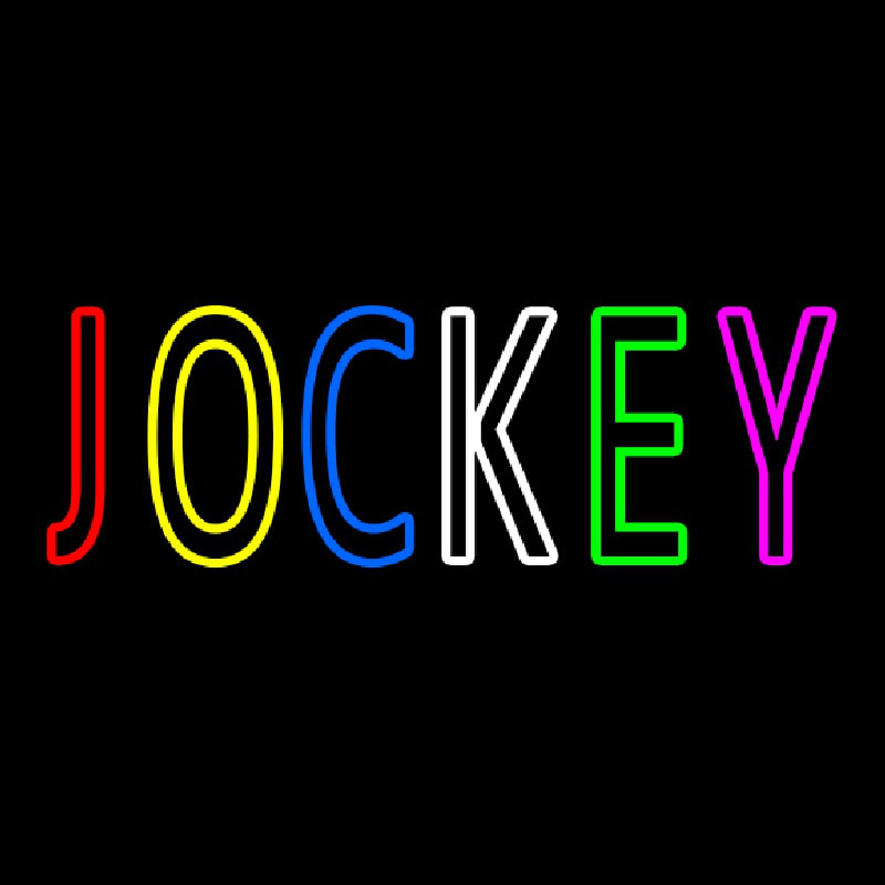 Jockey 1 Enseigne Néon