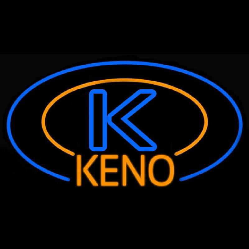 K Keno 2 Enseigne Néon