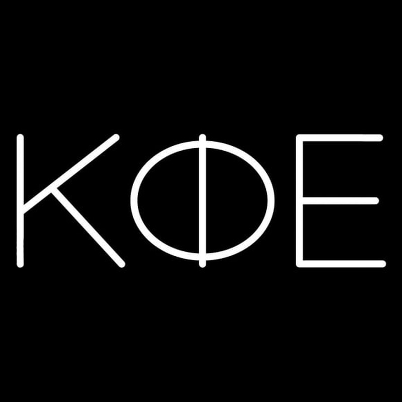 Kappa Phi Epsilon Enseigne Néon