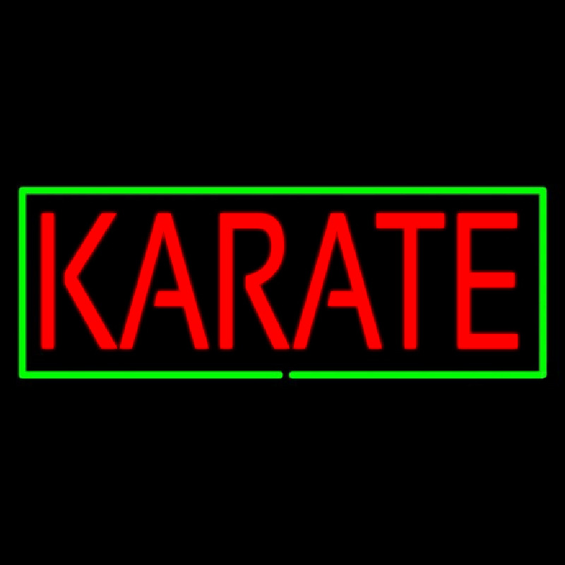Karate Enseigne Néon