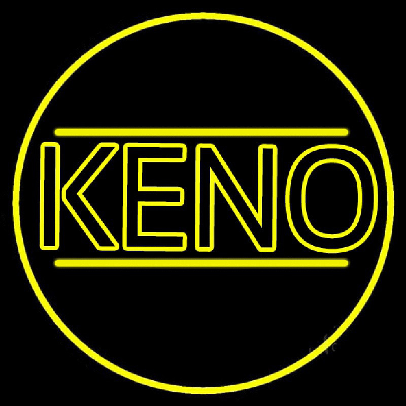 Keno Border Enseigne Néon