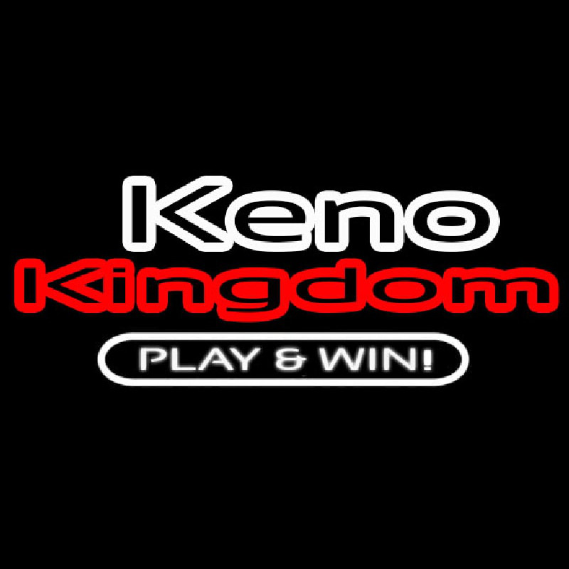 Keno Kingdom 1 Enseigne Néon