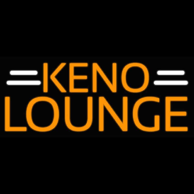 Keno Lounge 2 Enseigne Néon