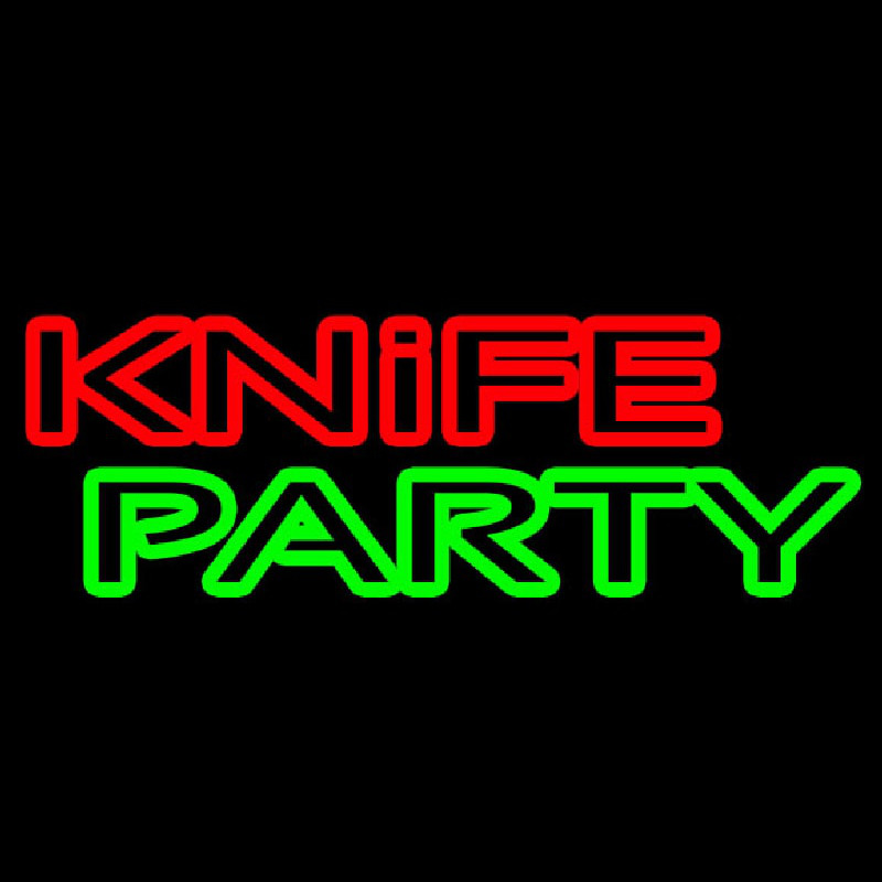 Knife Party 1 Enseigne Néon
