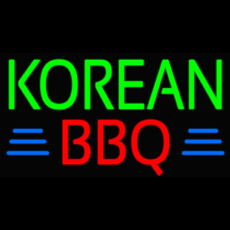 Korean Bbq Enseigne Néon