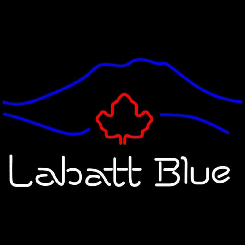 Labatt Blue Mountain Beer Sign Enseigne Néon