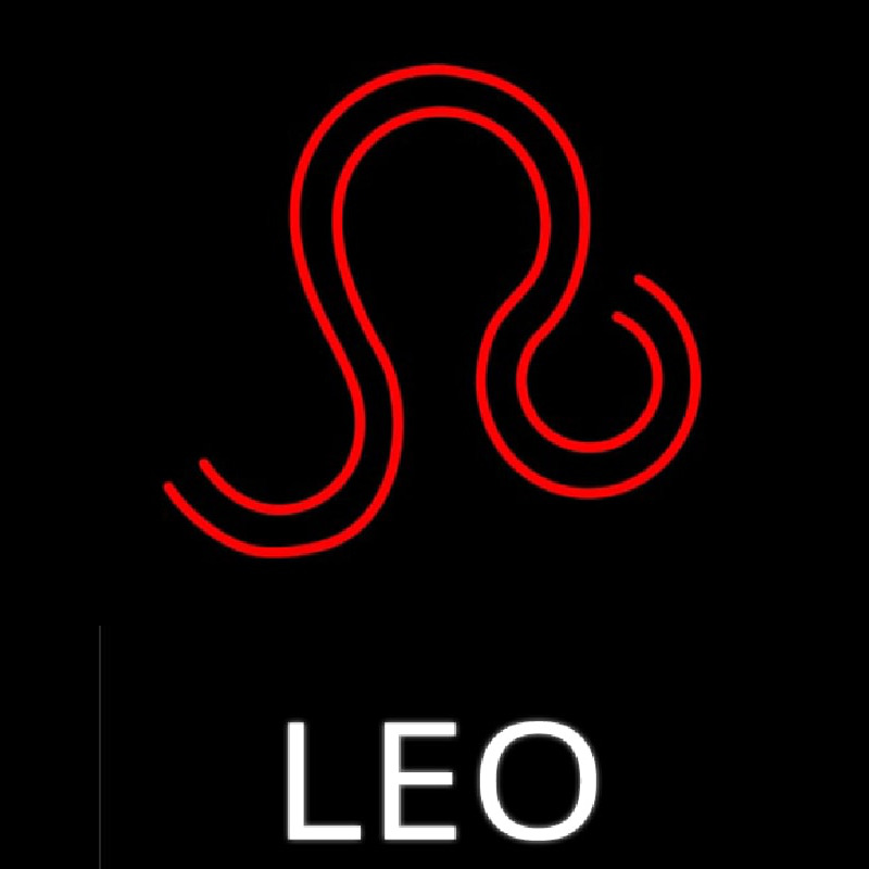 Leo Icon Enseigne Néon