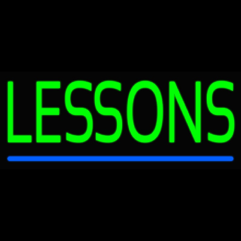 Lessons Enseigne Néon