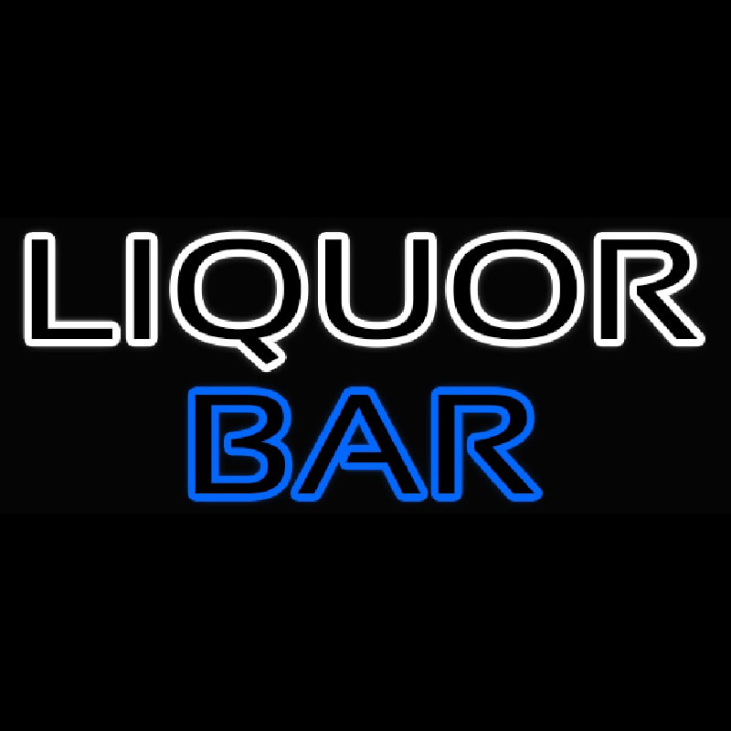 Liquor Bar 2 Enseigne Néon