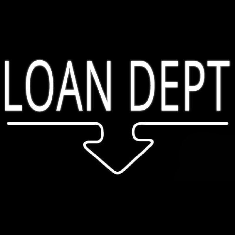 Loan Dept Enseigne Néon