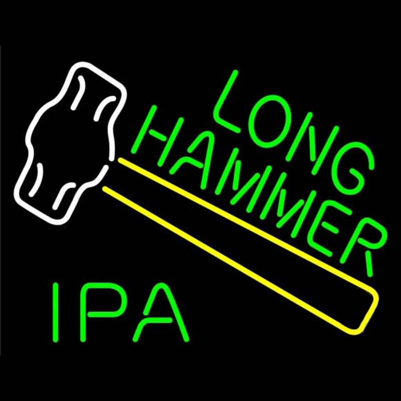 Long Hammer Ipa Enseigne Néon
