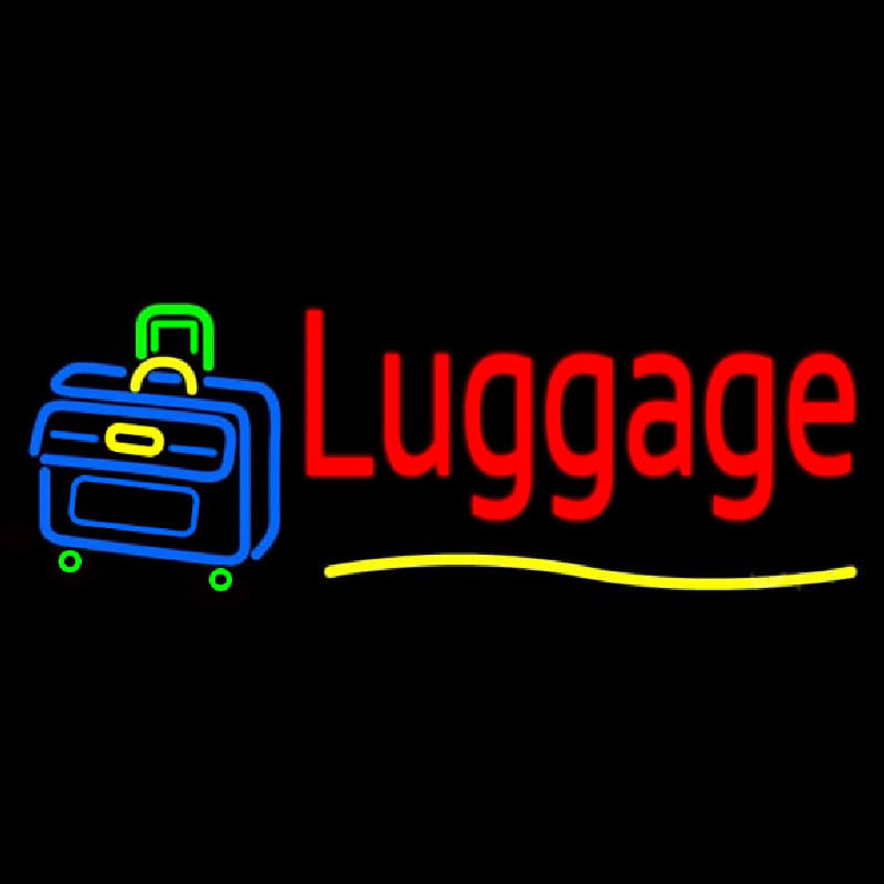 Luggage Enseigne Néon