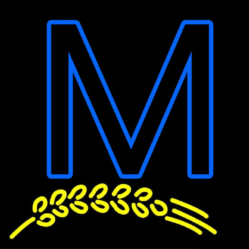 M Enseigne Néon
