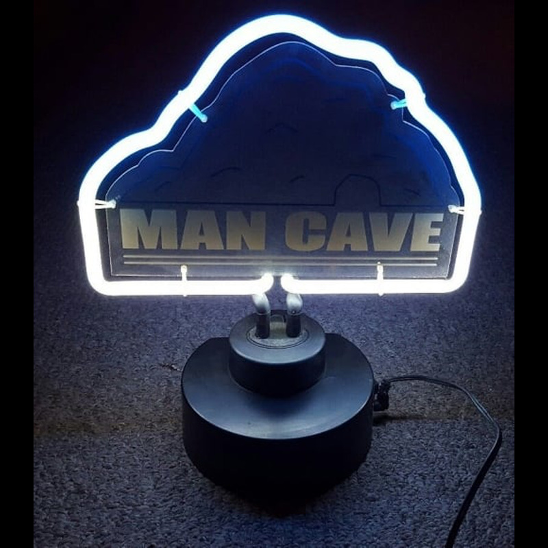 Man Cave Desktop Enseigne Néon