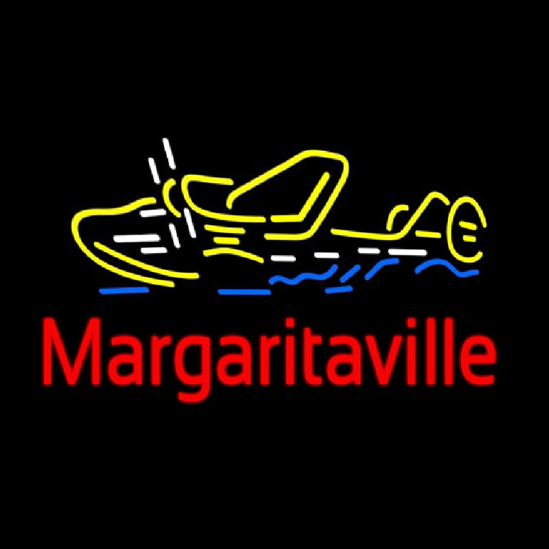 Margaritaville Seaplane Enseigne Néon
