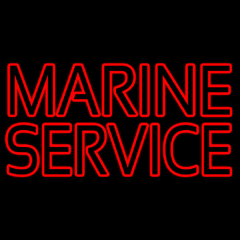 Marine Service Enseigne Néon