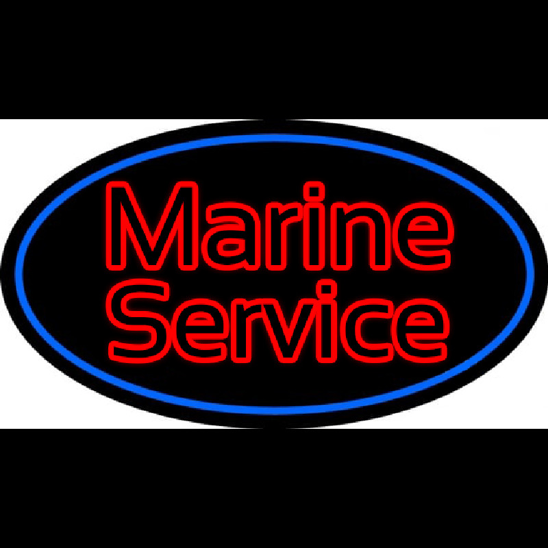 Marine Service Enseigne Néon