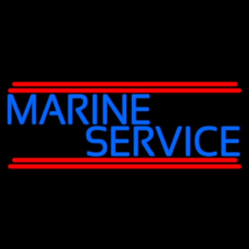 Marine Service Enseigne Néon
