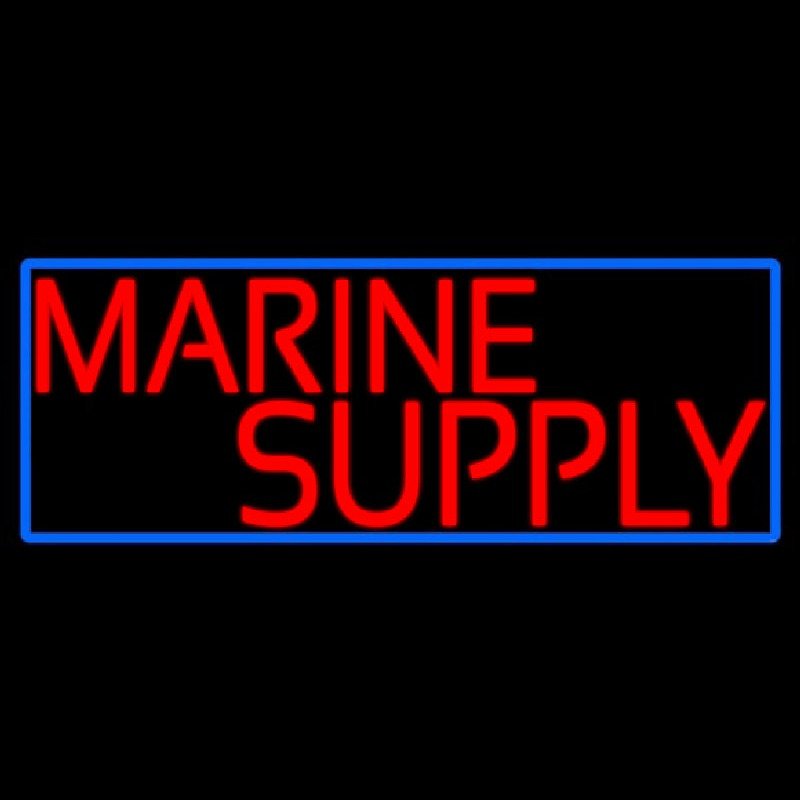 Marine Supply Enseigne Néon