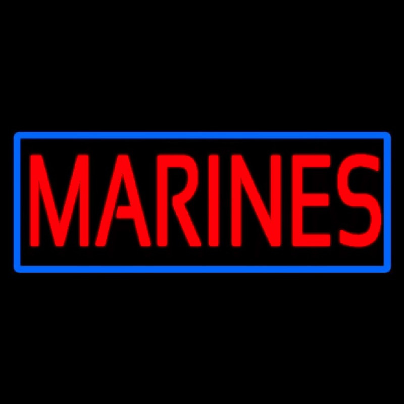 Marines Enseigne Néon
