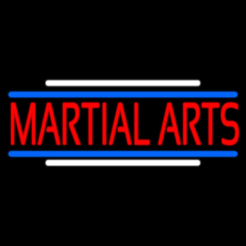 Martial Arts Enseigne Néon