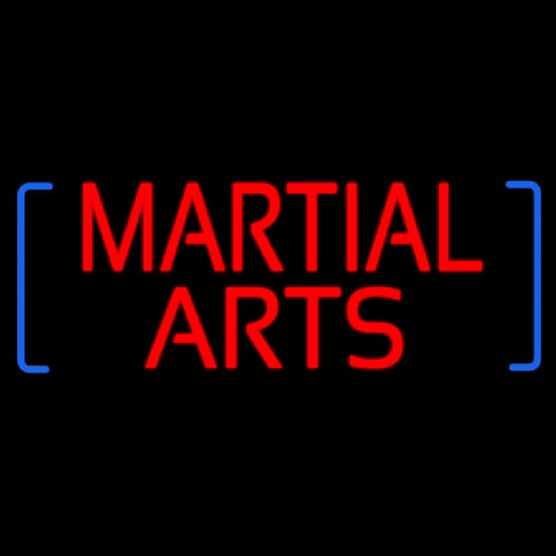 Martial Arts Enseigne Néon