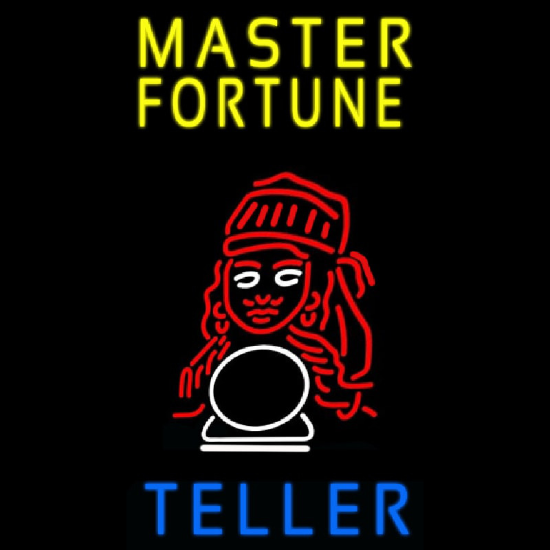 Master Fortune Teller Enseigne Néon